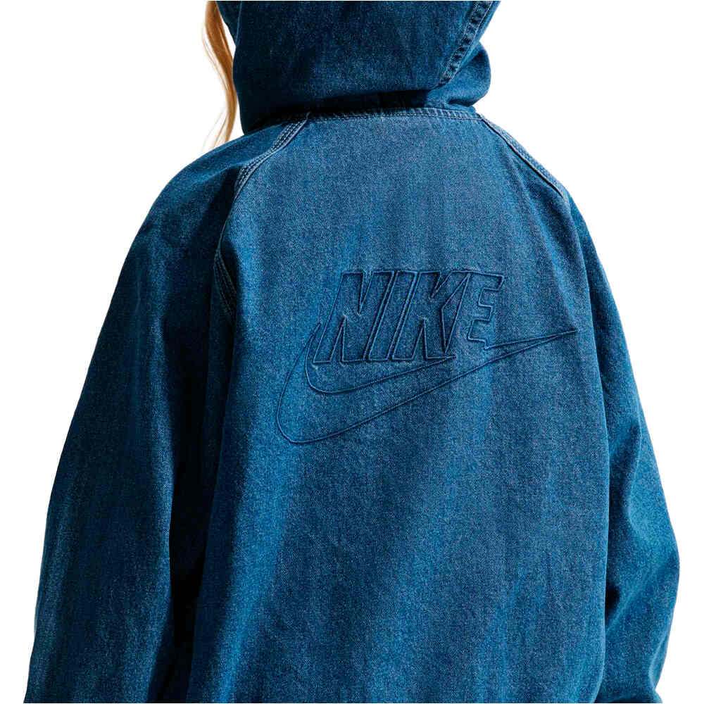 Nike sudadera niño K NSW WR DENIM FZ JACKET 03