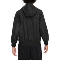 Nike sudadera niño K NSW WR HD JKT vista trasera