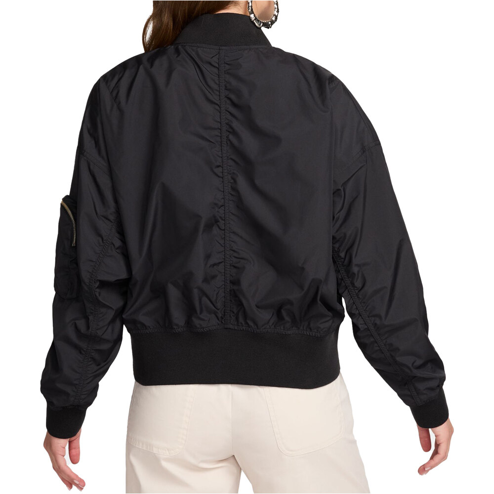 Nike sudaderas deportivas mujer W NSW ESSNTL OS BOMBER vista trasera