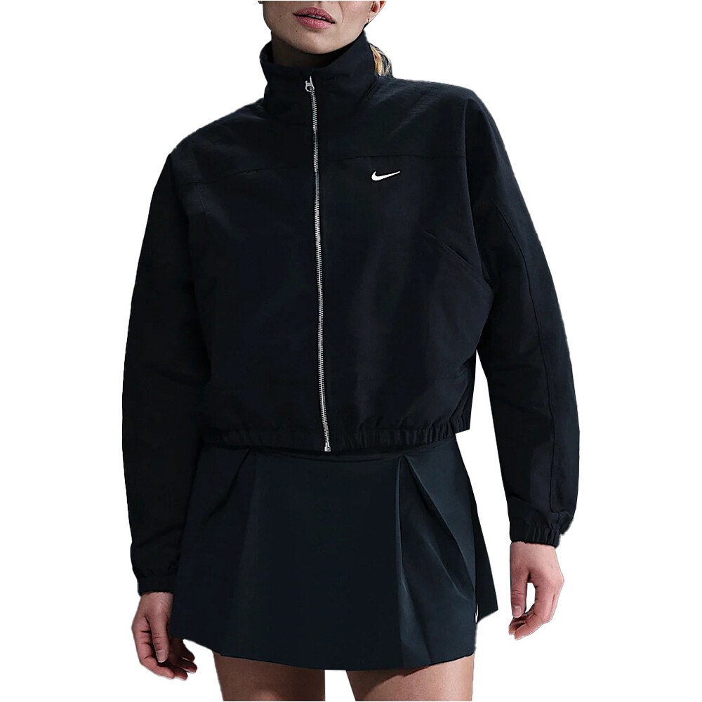 Nike sudaderas deportivas mujer W NSW EVRTHNG WVN RPL UV JKT vista frontal