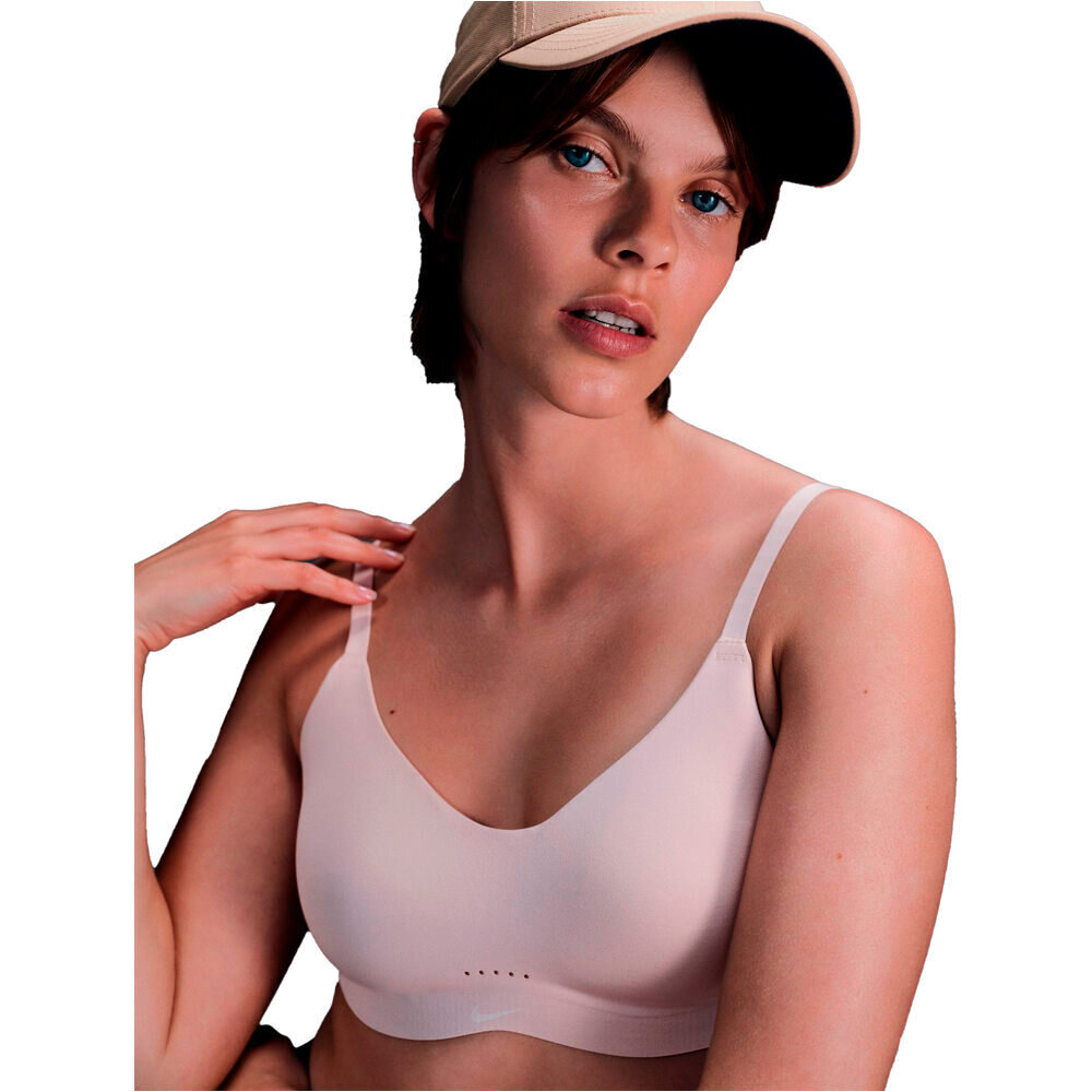 Nike sujetadores deportivos W NK ALATE MINIMALIST LS BRA vista detalle