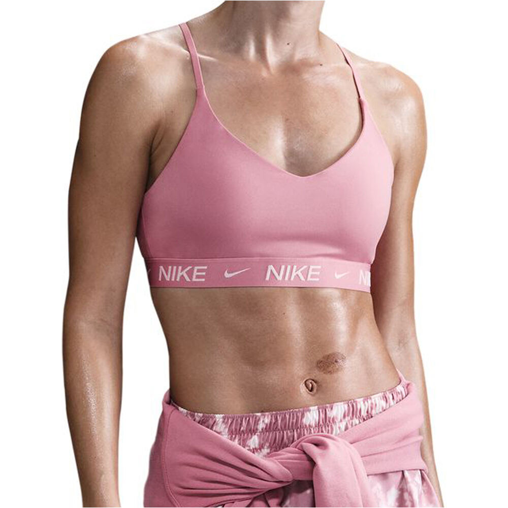 Nike sujetadores deportivos W NK DF INDY LGT SPT BRA vista frontal