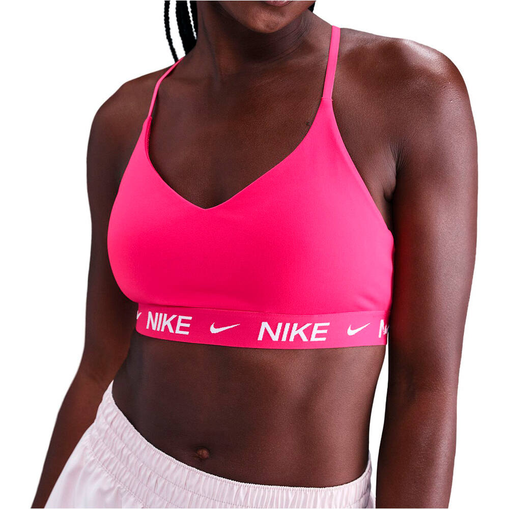 Nike sujetadores deportivos W NK DF INDY LGT SPT BRA vista frontal