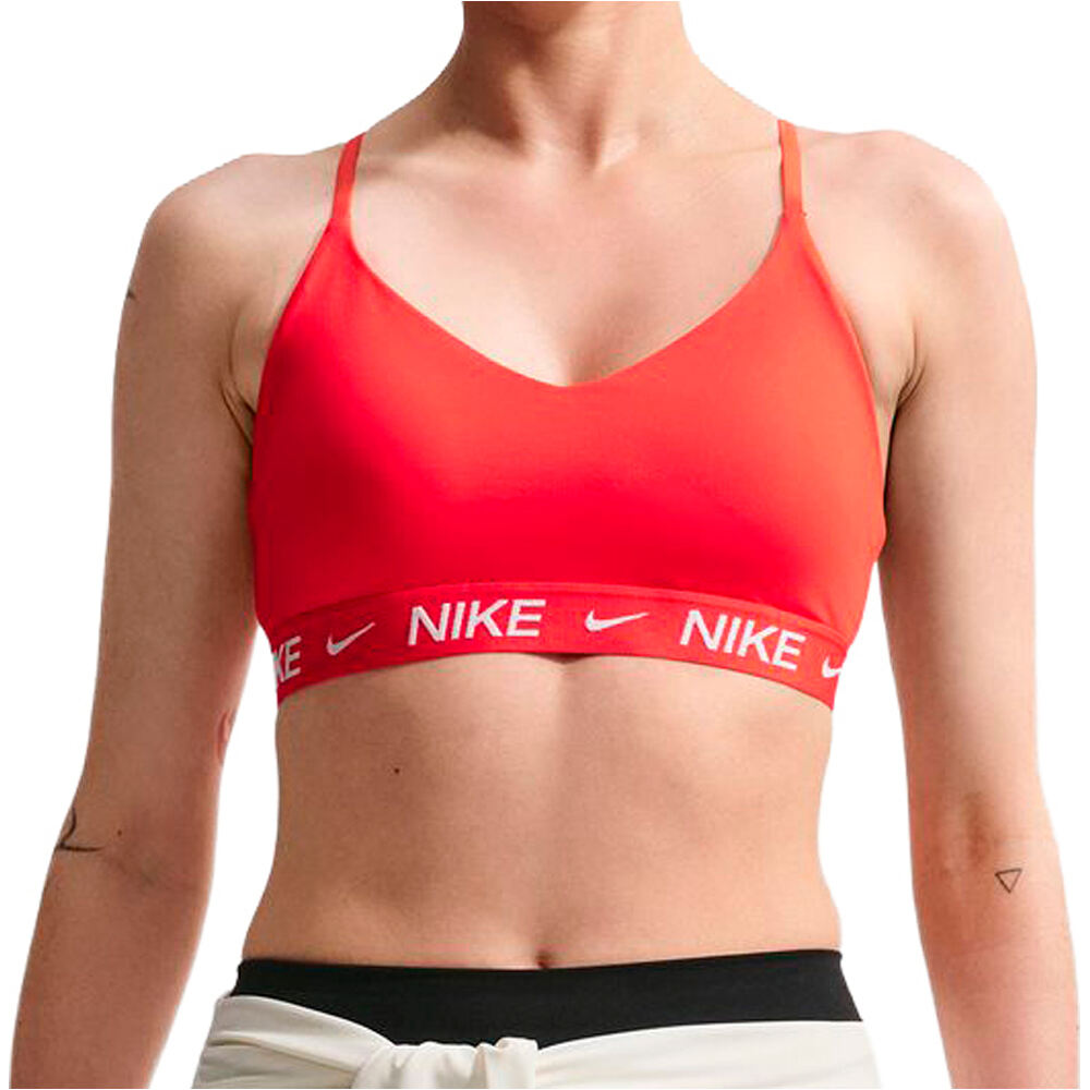Nike sujetadores deportivos W NK DF INDY LGT SPT BRA vista frontal