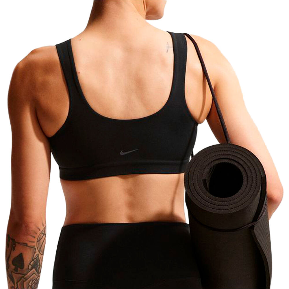 Nike sujetadores deportivos W NK DF ZENVY BRA CS SSNL vista trasera