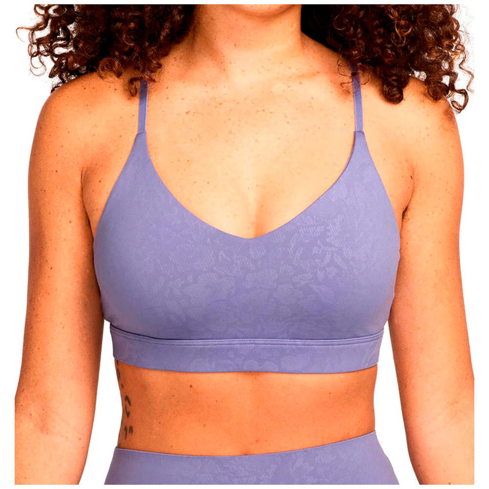 Nike sujetadores deportivos W NK INDY BRA FLR vista frontal
