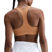 Nike sujetadores deportivos W NK SWSH MED SPT BRA vista trasera