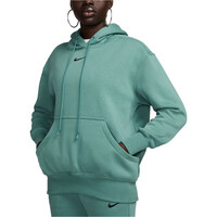 Nike top aerobic niño W NSW PHNX FLC OS PO HOODIE vista detalle