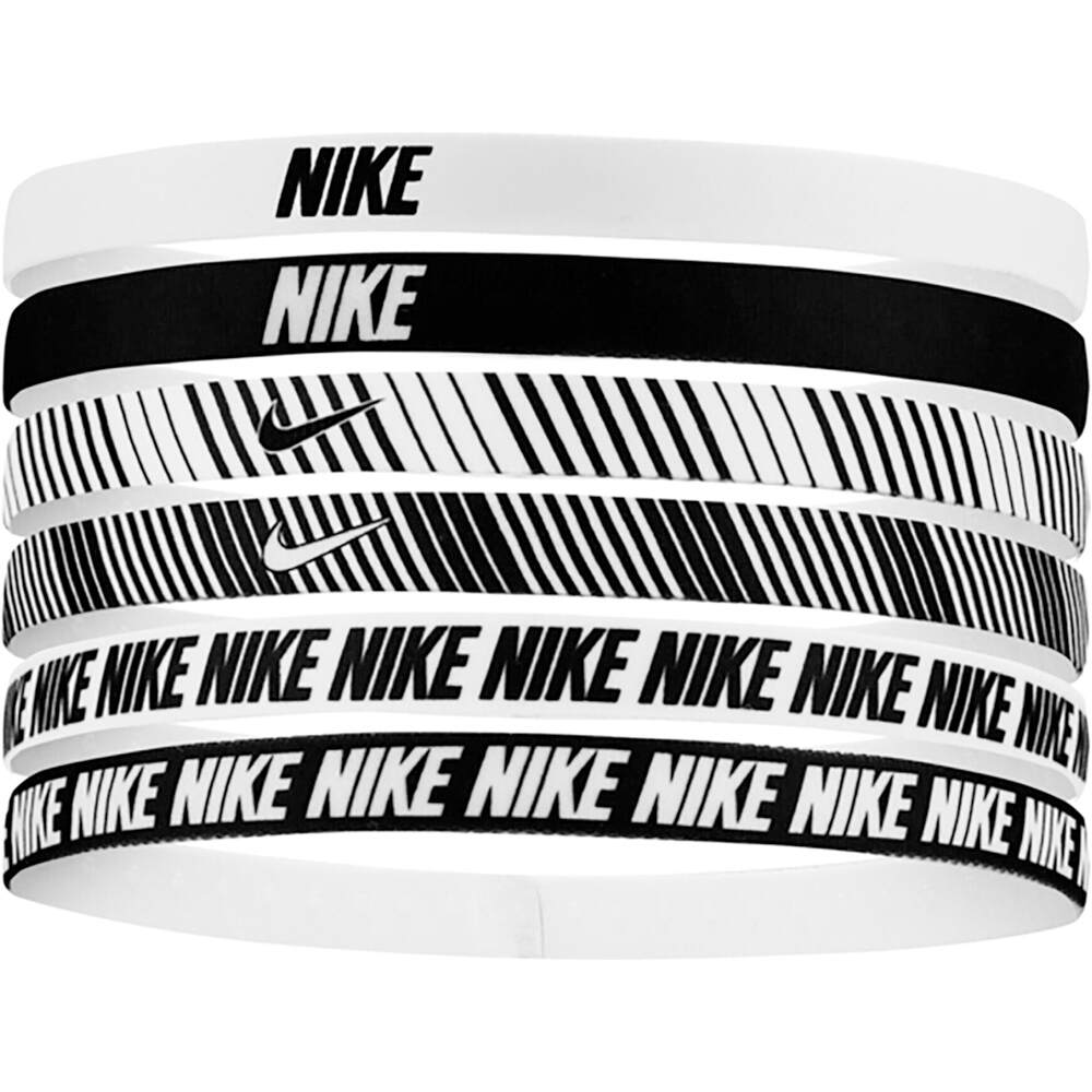 Nike varios running CLASSIC HEADBANDS 6PK PRINTED vista frontal