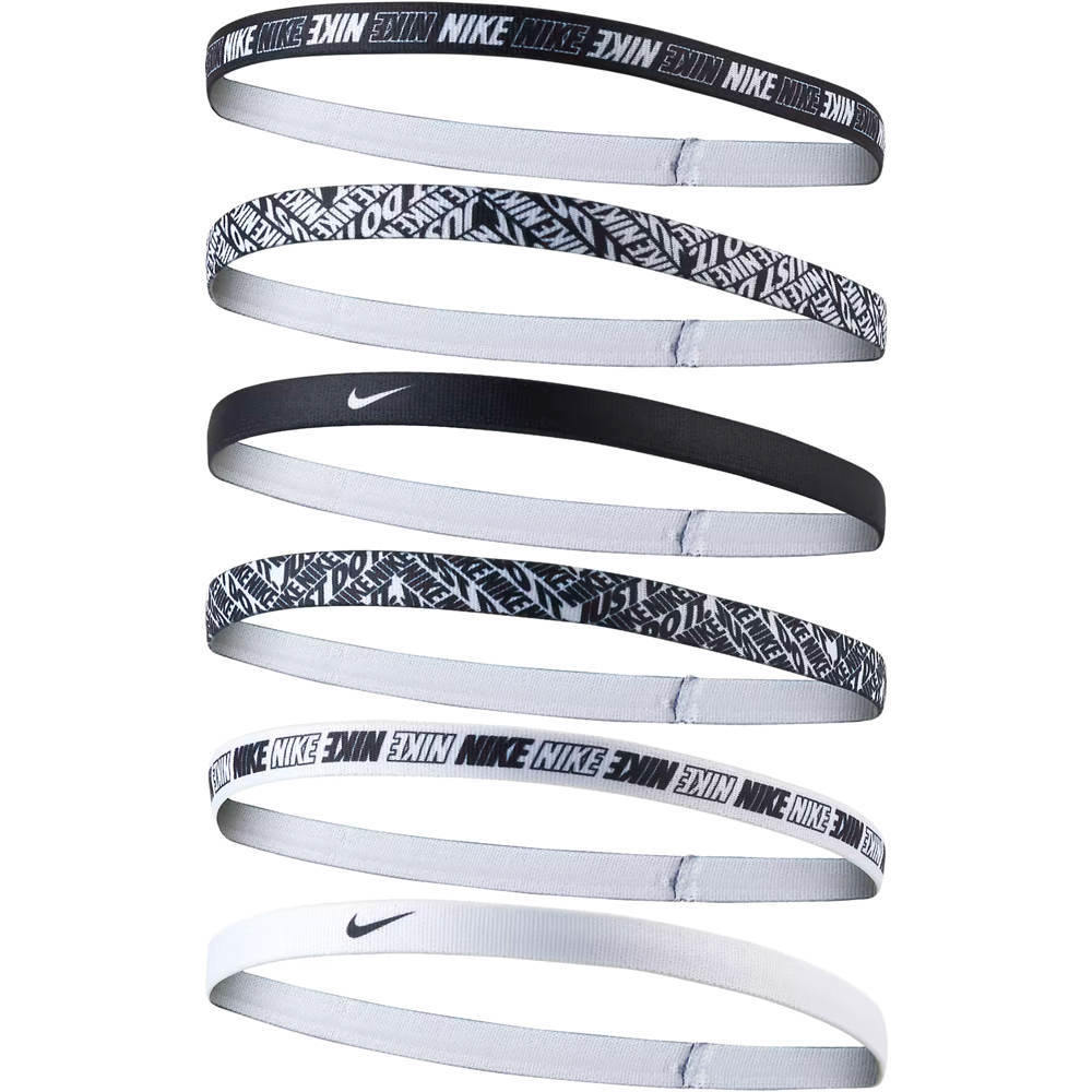 Nike varios running NIKE PRINTED HEADBANDS 6PK vista frontal