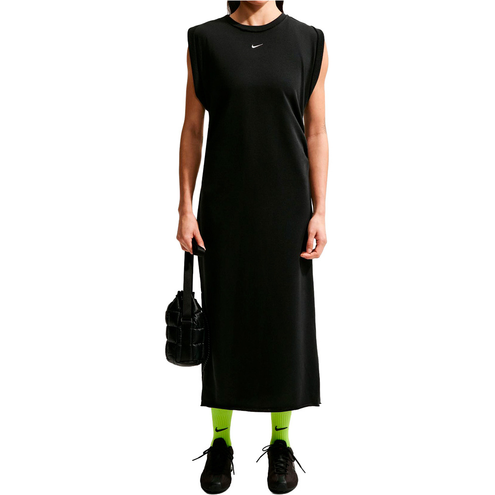 Nike vestidos mujer W NSW NK CHLL FT DRESS vista frontal
