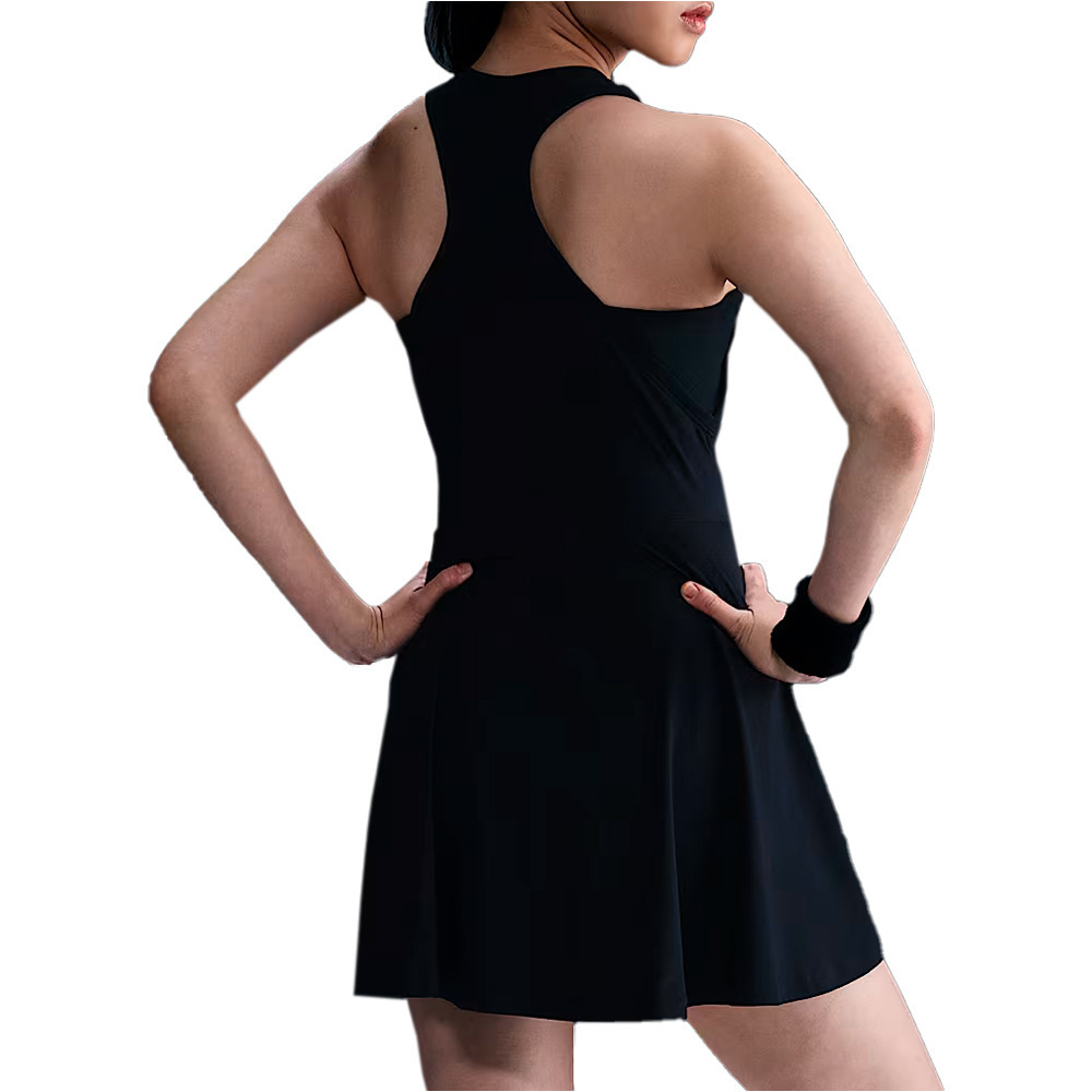 Nike vestidos tenis W NK DF VICTORY DRESS vista trasera