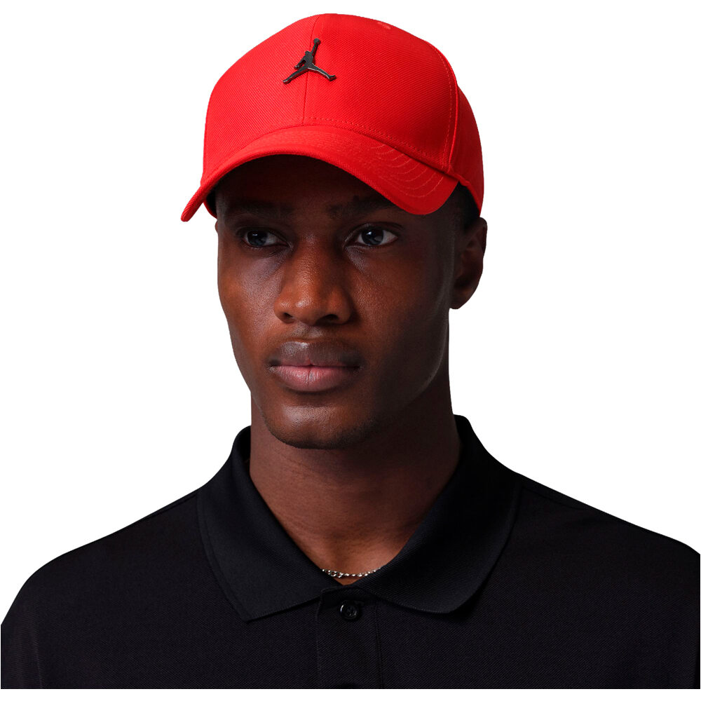 Nike visera lona U J RISE CAP S CB MTL JM vista frontal