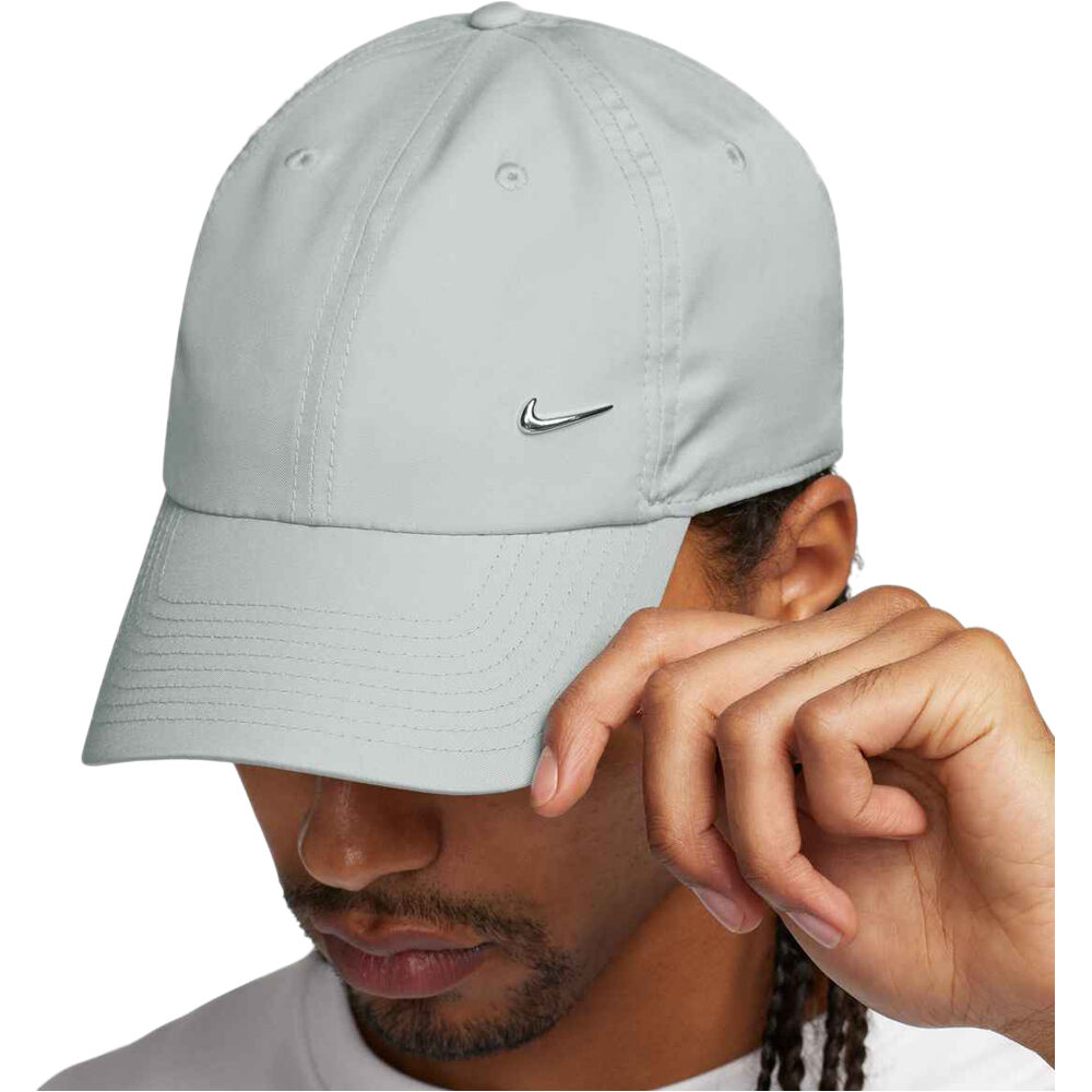 Nike visera lona U NK DF CLUB CAP U CB MTSWSH L vista frontal