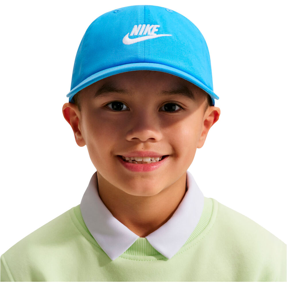 Nike visera niño K NK CLUB CAP US CB FUT WSH vista frontal