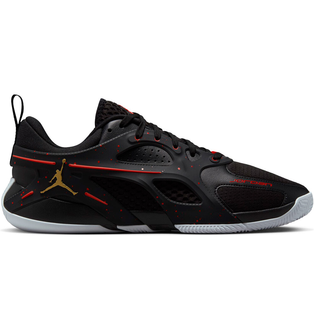 Nike zapatilla baloncesto JORDAN HEIR SERIES NERO lateral exterior