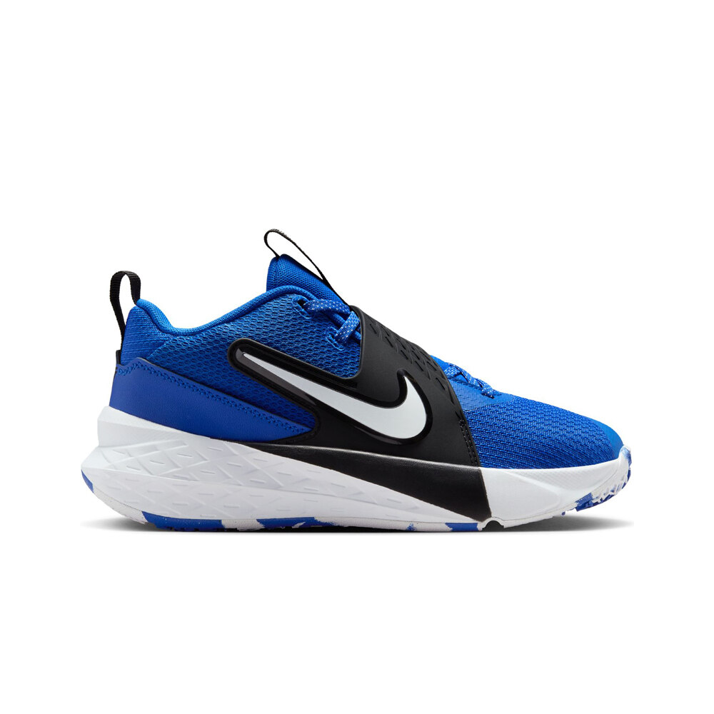 Nike zapatilla baloncesto niños TEAM HUSTLE D AZBL lateral exterior