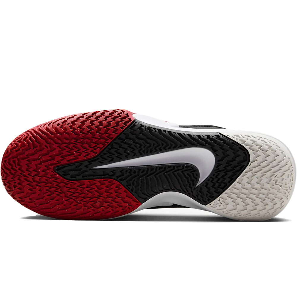 Nike zapatilla baloncesto PRECISION VII NERO vista superior