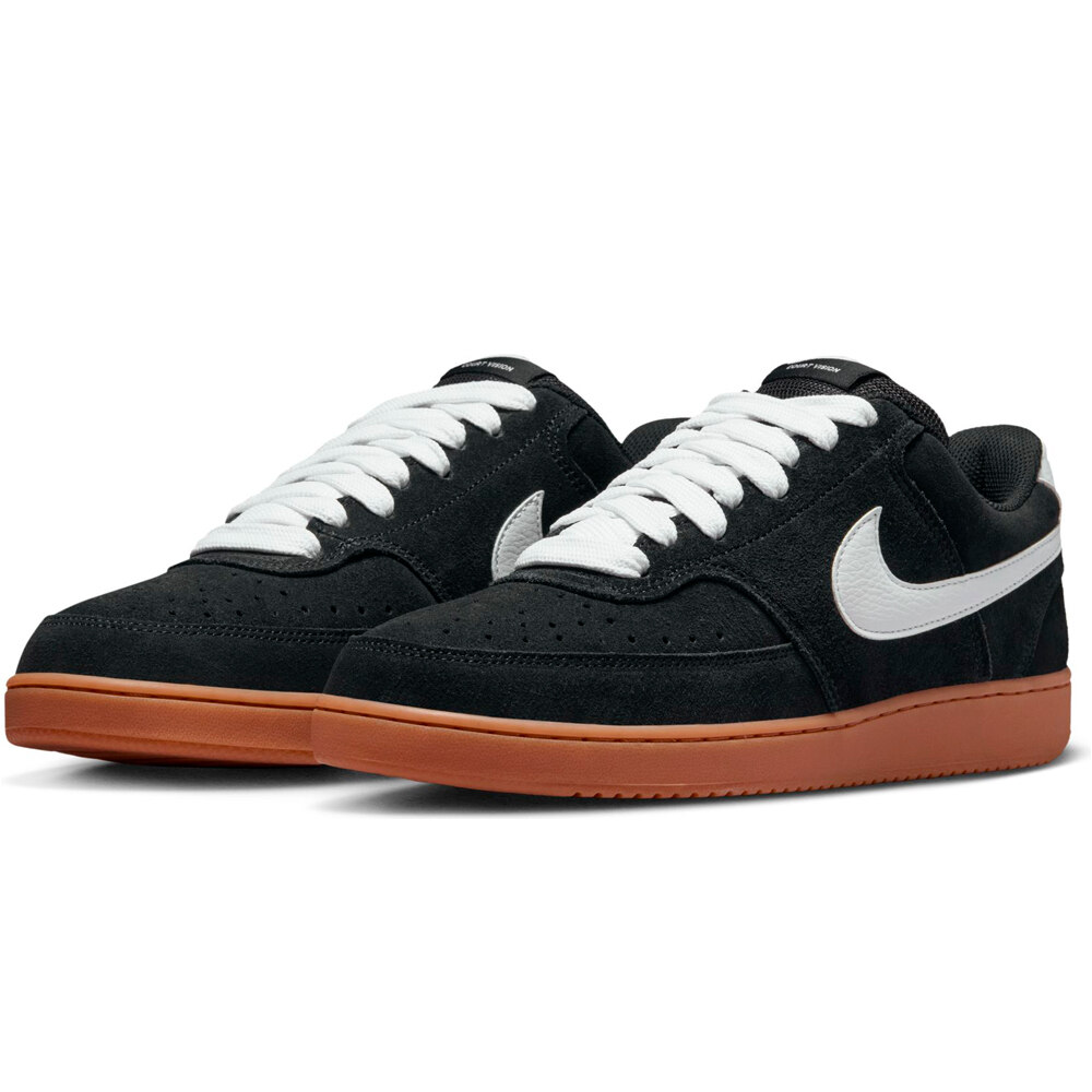 Nike zapatilla moda hombre NIKE COURT VISION LO FL lateral interior