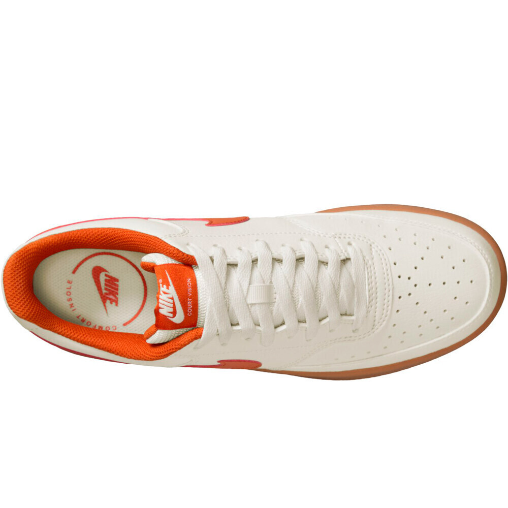Nike zapatilla moda hombre NIKE COURT VISION LO vista trasera