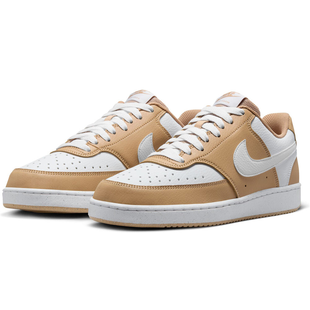 Nike zapatilla moda mujer W NIKE COURT VISION LO NN lateral interior