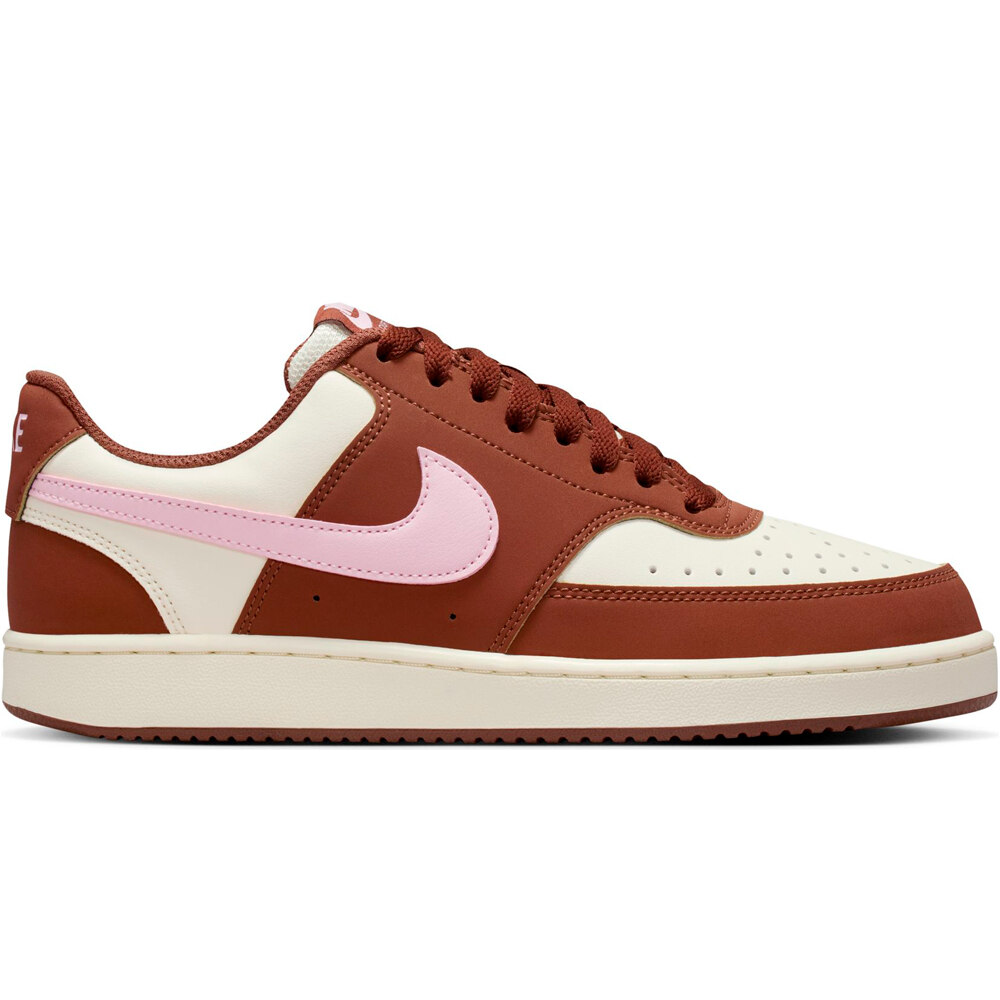 Nike zapatilla moda mujer W NIKE COURT VISION LO P NBK lateral exterior