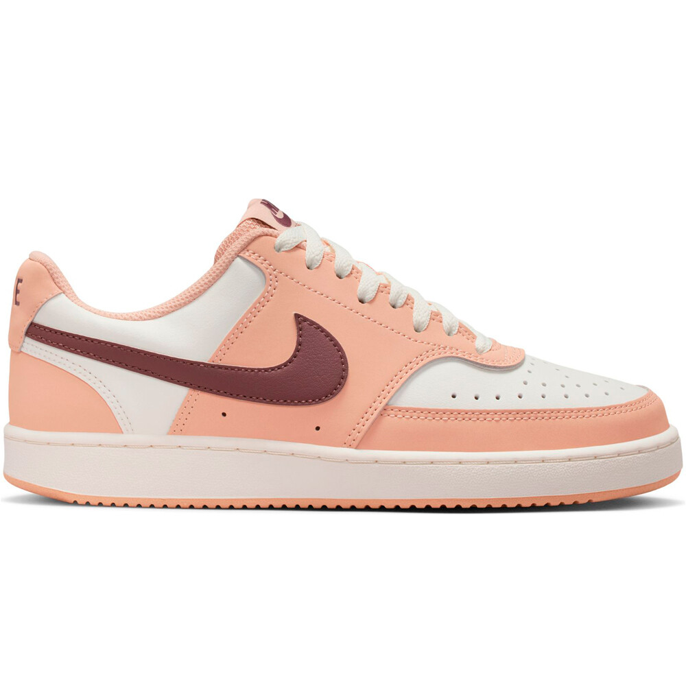 Nike zapatilla moda mujer W NIKE COURT VISION LO P NBK lateral exterior