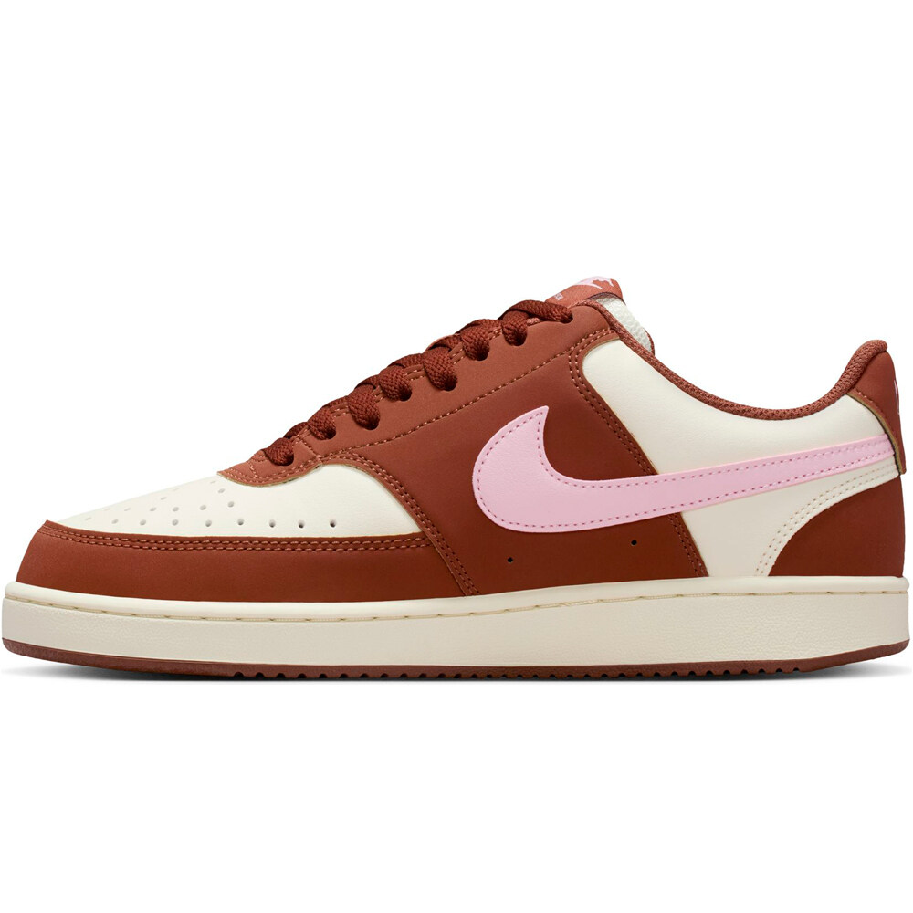 Nike zapatilla moda mujer W NIKE COURT VISION LO P NBK puntera