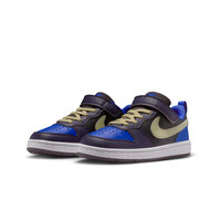Nike zapatilla moda niño COURT BOROUGH LOW RECRAFT (PS) lateral interior