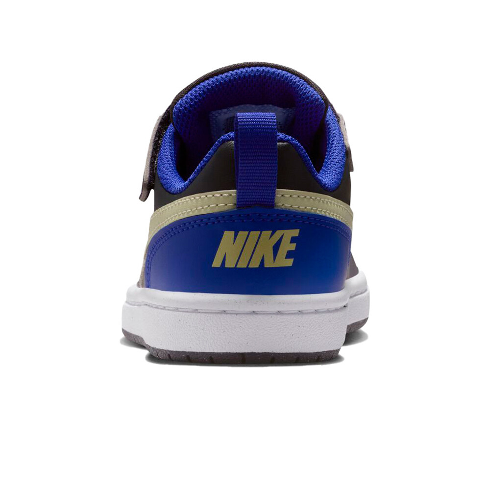Nike zapatilla moda niño COURT BOROUGH LOW RECRAFT (PS) vista trasera