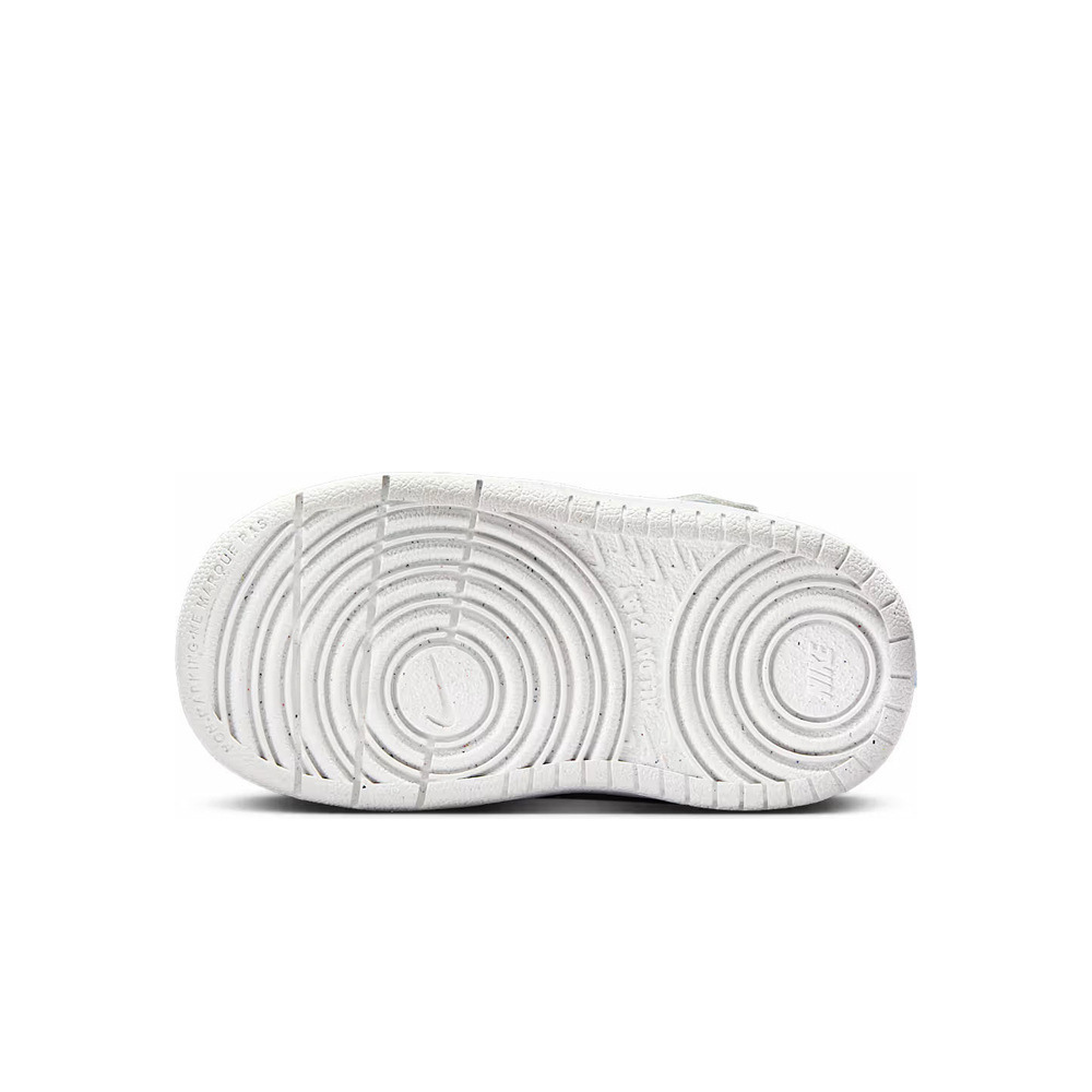 Nike zapatilla multideporte bebe COURT BOROUGH LOW RECRAFT (TD) vista superior
