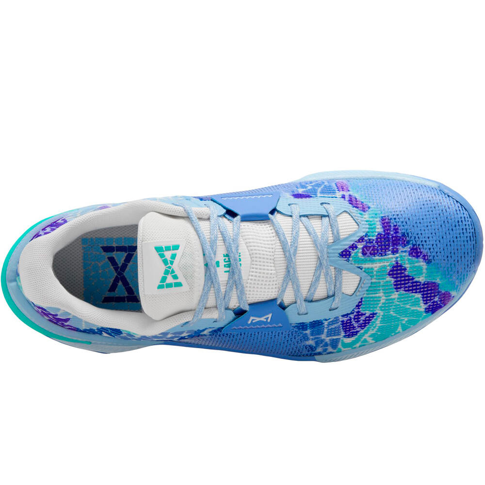 Nike zapatillas fitness mujer W NIKE METCON 10 AMP AZVE vista trasera