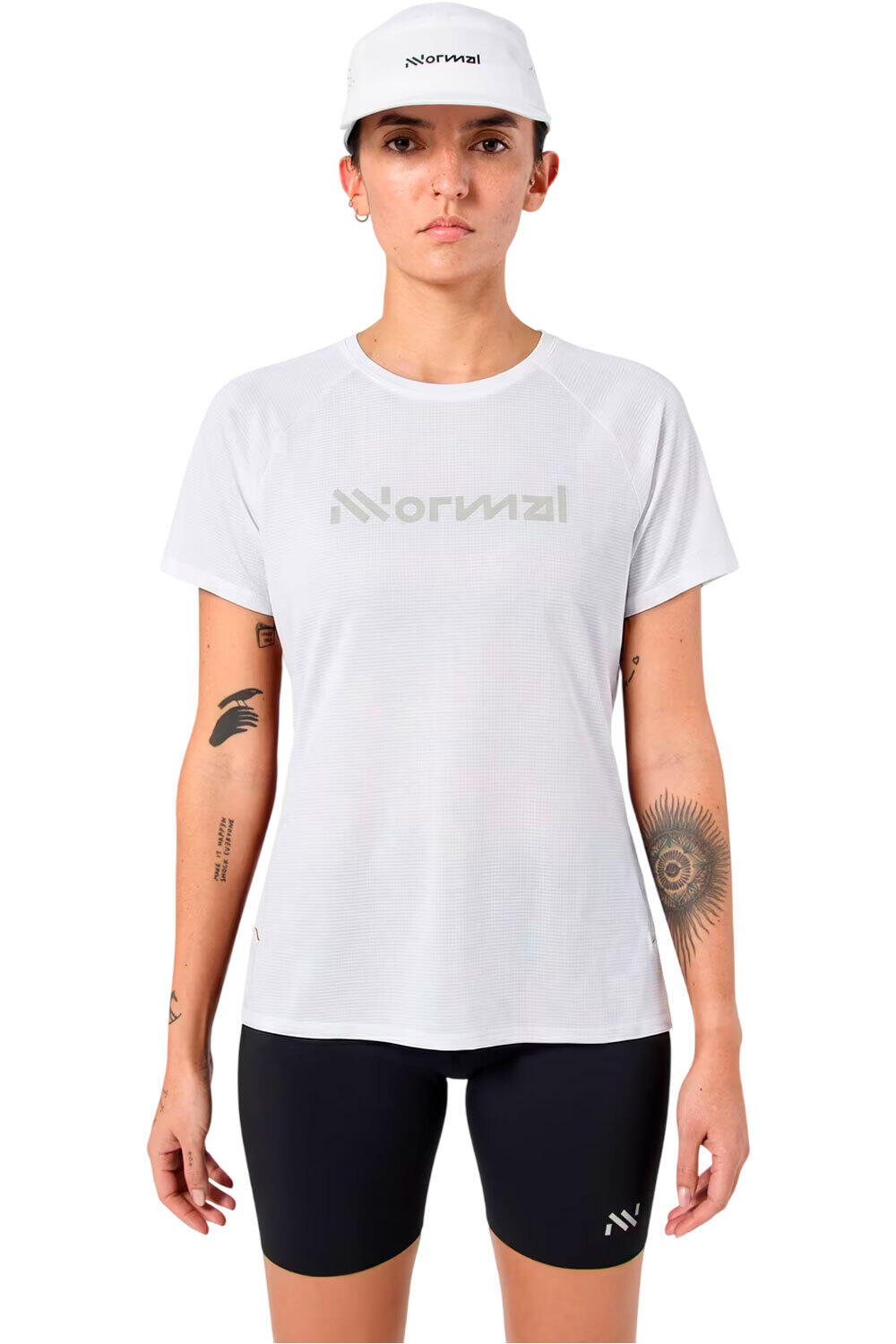 Nnormal camiseta entrenamiento manga corta mujer Race T-shirt 02 W vista frontal