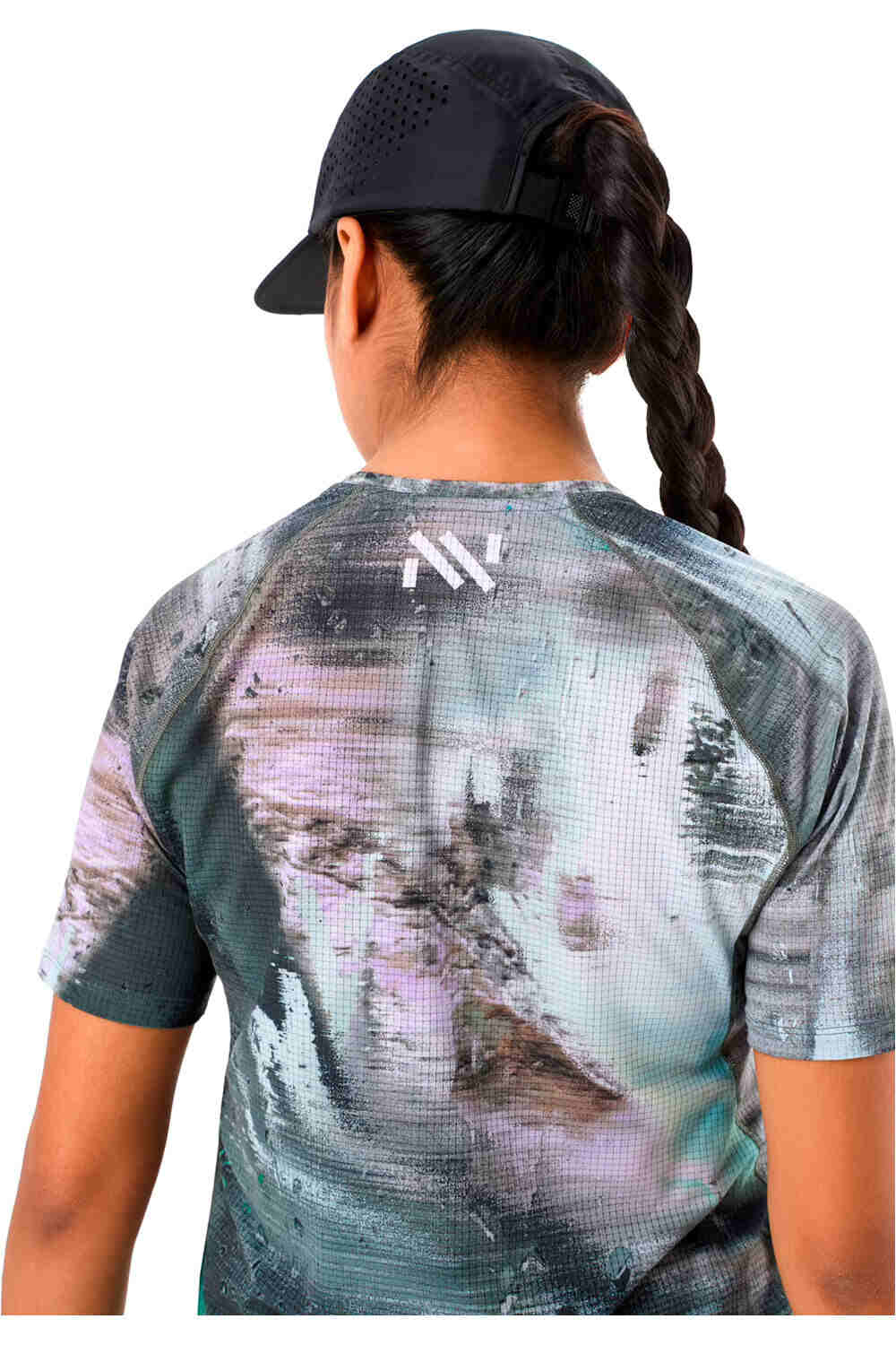 Nnormal camiseta entrenamiento manga corta mujer Race T-Shirt W Nature vista trasera