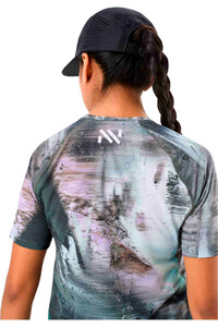 Nnormal camiseta entrenamiento manga corta mujer Race T-Shirt W Nature vista trasera