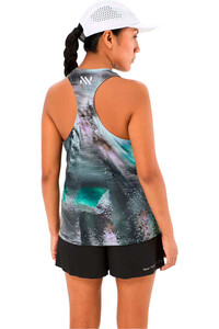 Nnormal camiseta tirantes running Race Tank W Nature vista trasera
