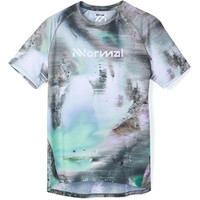 Nnormal camisetas trail running manga corta hombre Race T-Shirt Nature vista detalle
