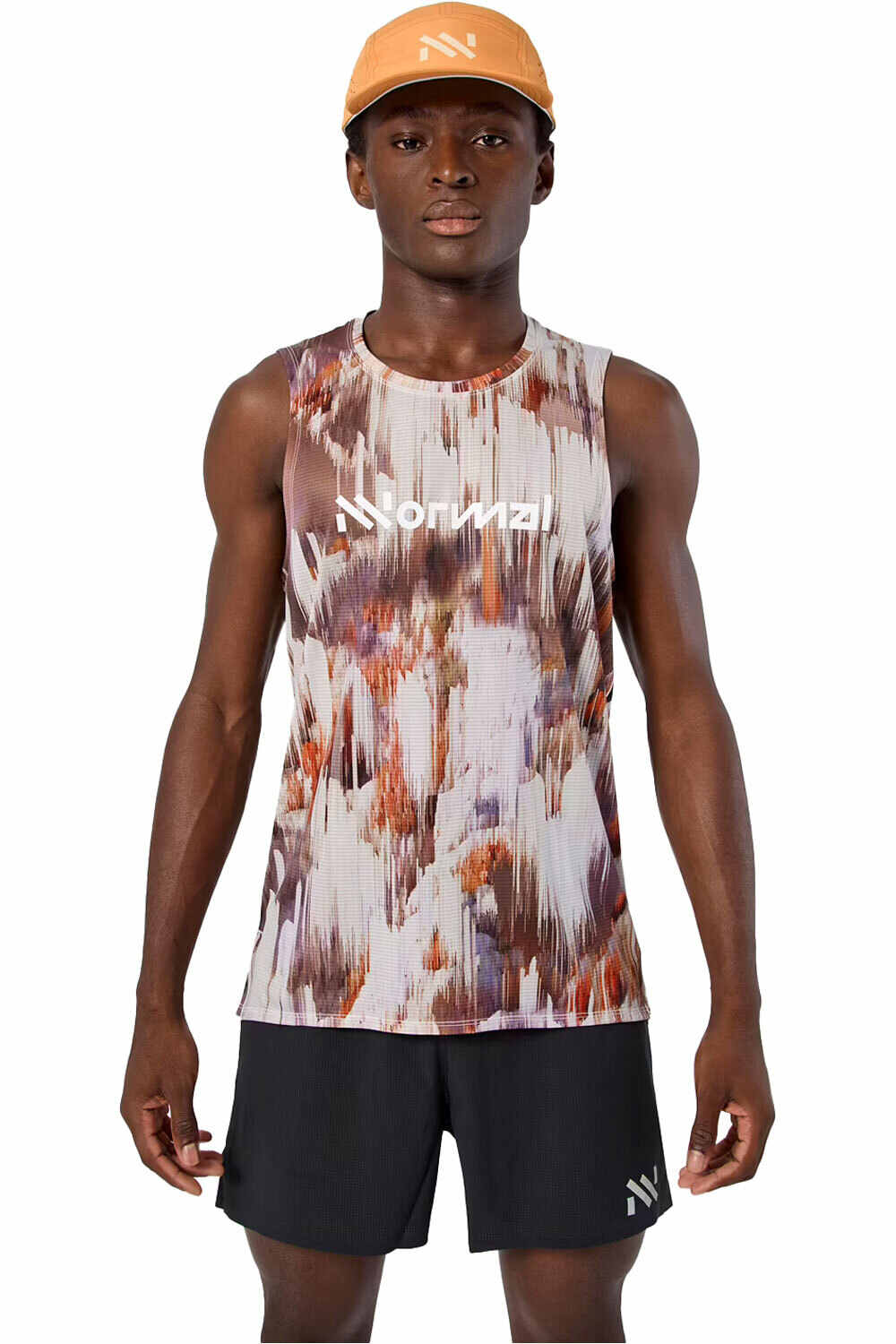 Nnormal camisetas trail running tirantes hombre Race Tank 02 vista frontal