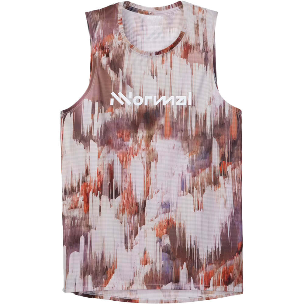 Nnormal camisetas trail running tirantes hombre Race Tank 02 vista trasera