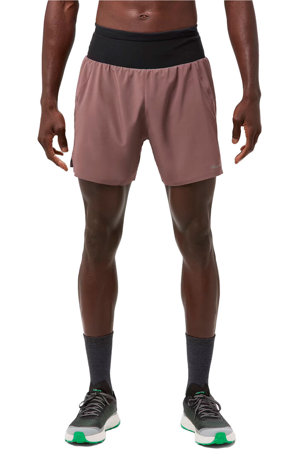 Nnormal pantalón running hombre Race Shorts vista frontal