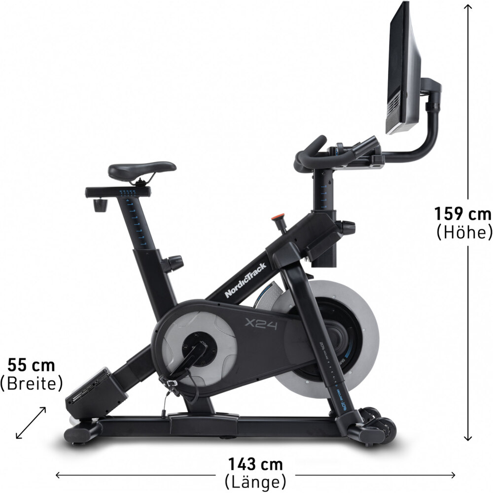 Nordictrack bicicleta spinning X24 07