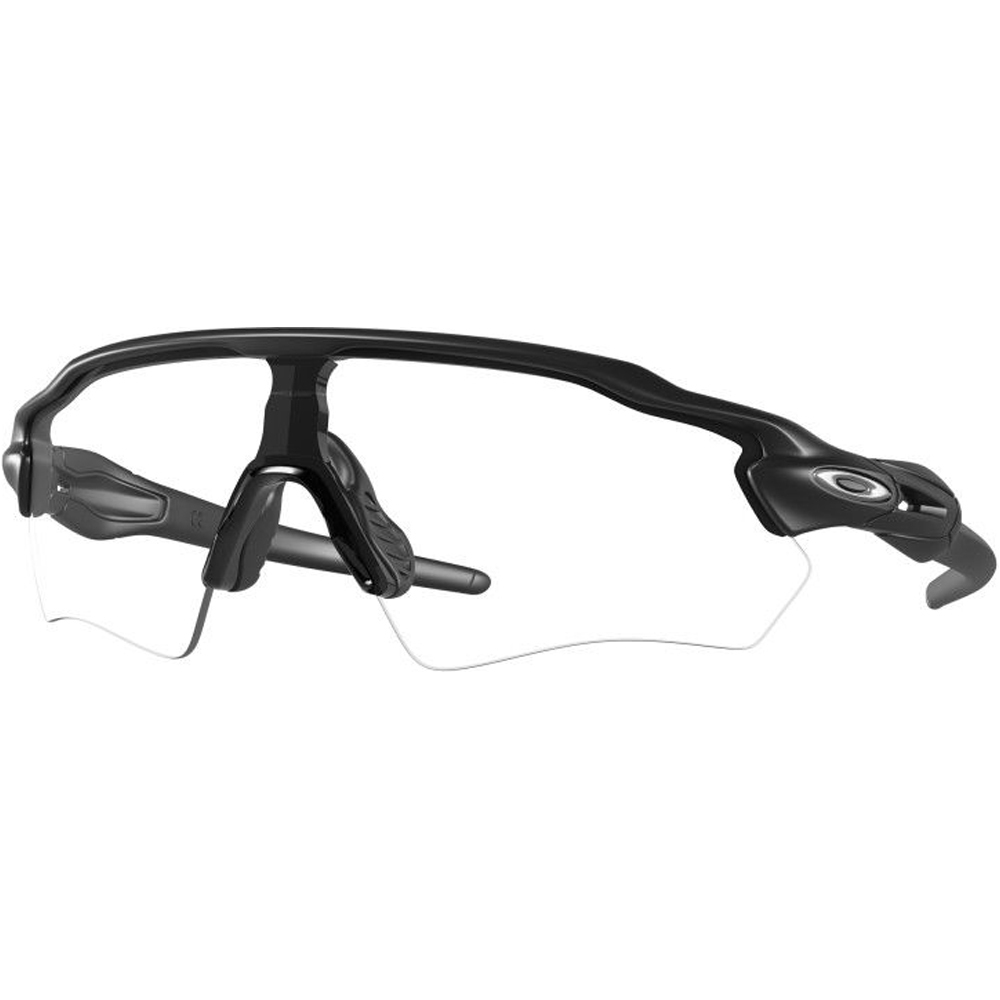 Oakley gafas ciclismo Radar EV Path Mt Blk w/ Clear NVntd vista frontal