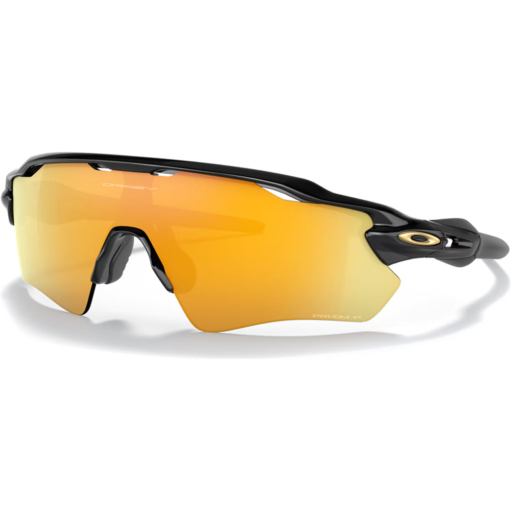 Oakley gafas ciclismo Radar EV Path Pol Black w/ Prizm 24K Pol vista frontal