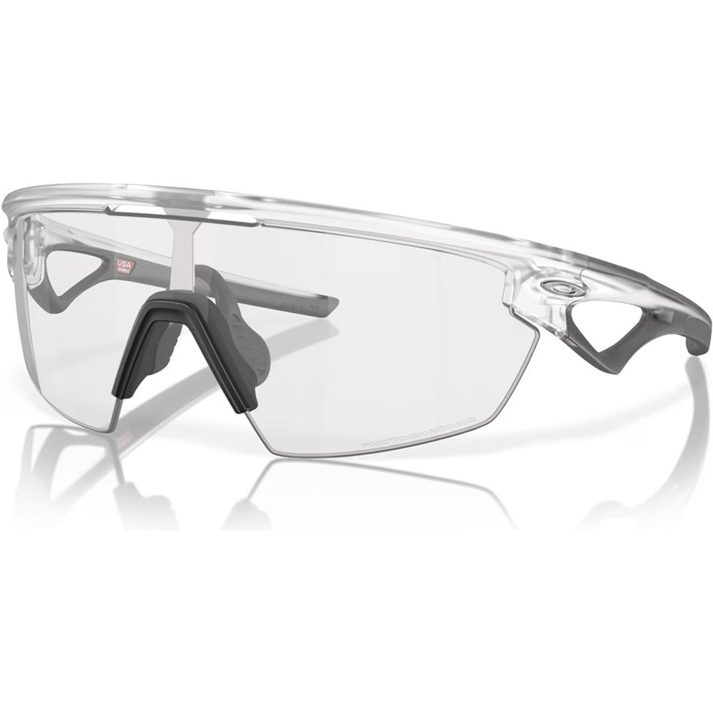 Oakley gafas ciclismo Sphaera MtClr w/ Clear Phtchrmc vista frontal