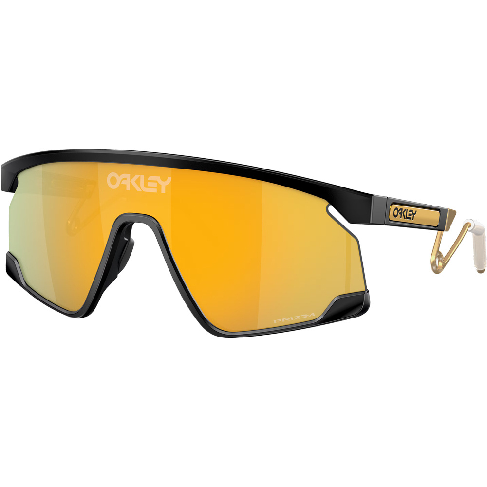 Oakley gafas deportivas BXTR METAL Mt Black w/ Prizm 24K vista frontal