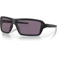 Oakley gafas deportivas Cables Mt Blk w/ Prizm Grey vista frontal