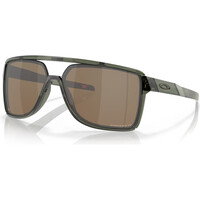 Oakley gafas deportivas Castel Olive Ink w/ Prizm Tungsten Pol vista frontal