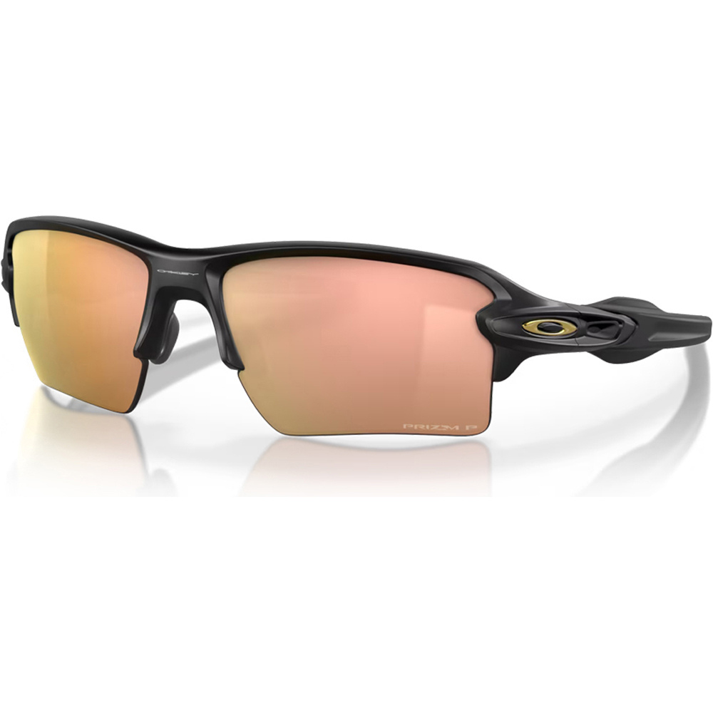 Oakley gafas deportivas Flak 2.0 XL Mtt Blk w/ PRIZM Rse Gld Pol vista frontal