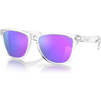 Oakley gafas deportivas Frogskins Pol Clear w/ PRIZM Violet vista frontal