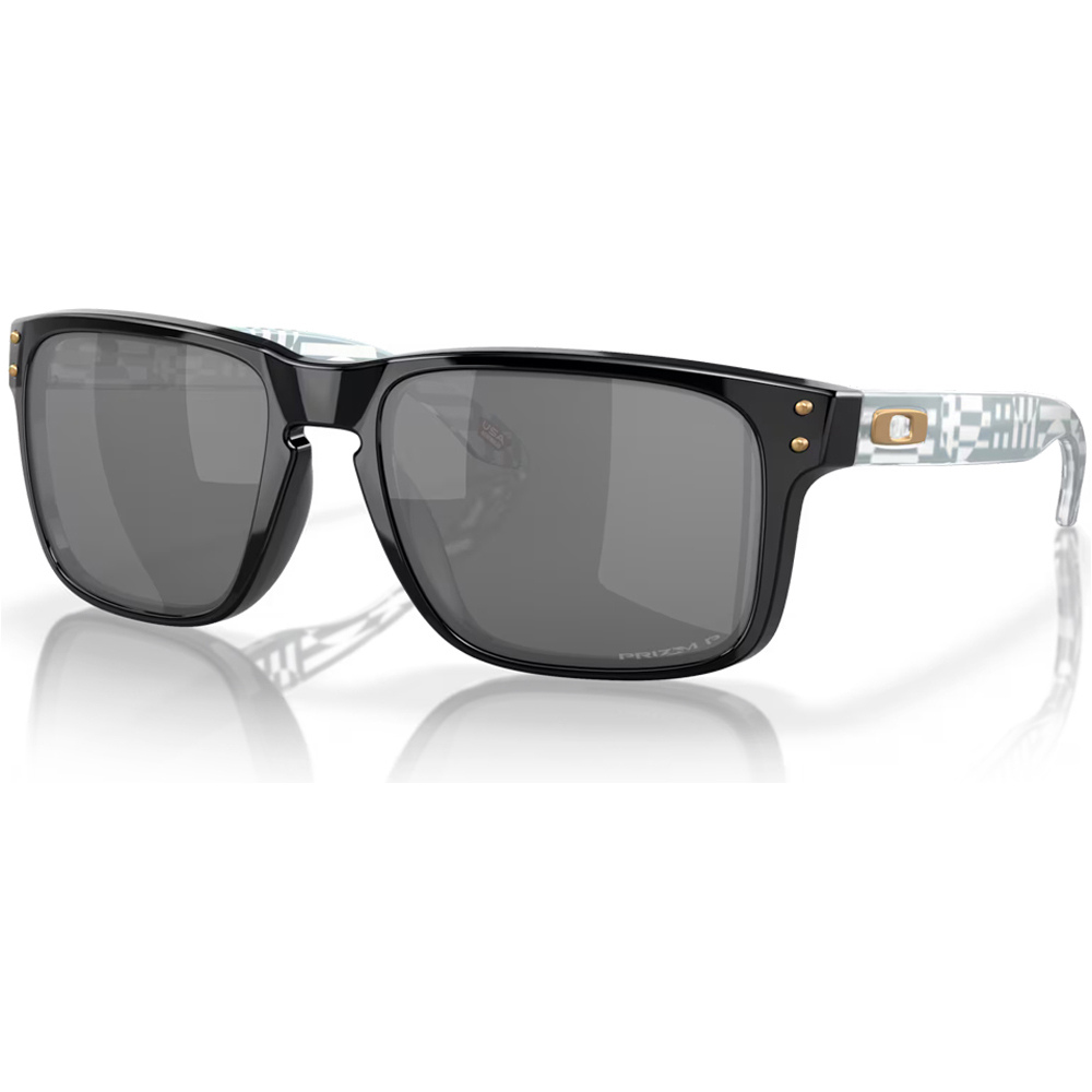 Oakley gafas deportivas Holbrook Black Introspect w/ PrizmBlackP vista frontal